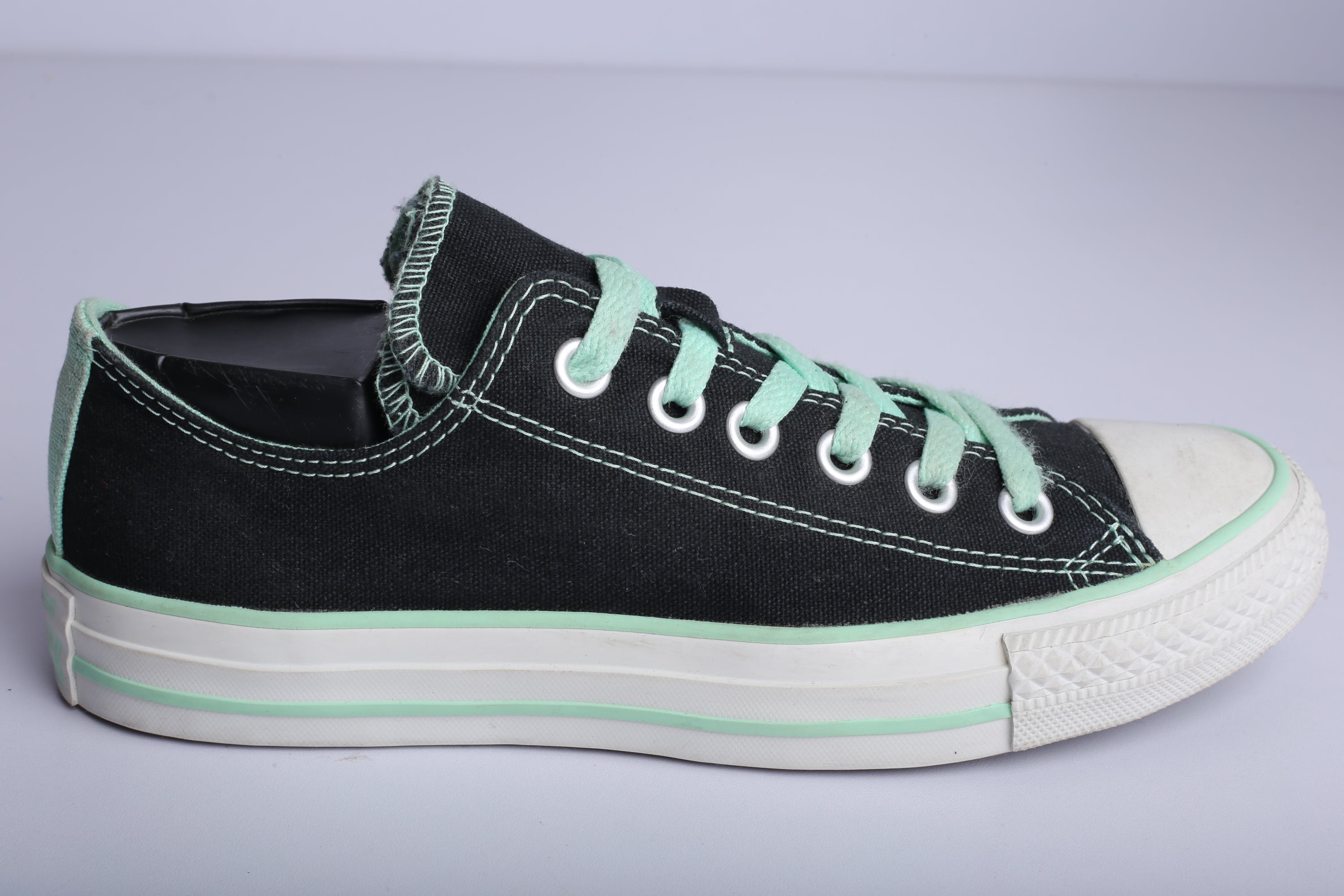 Chuck Taylor All Star Low Teal Black Sneaker - (Condition Premium*)
