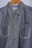 Vintage Lee Cooper Denim Shirt Black - Cotton