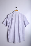 Vintage Mark & Spencers Half Sleeve Shirt Checkred - Cotton
