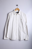 Vintage Ralph Lauren Button Down Shirt White - Cotton