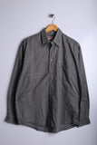 Vintage Lee Coopeer Button Down Shirt Grey - Cotton