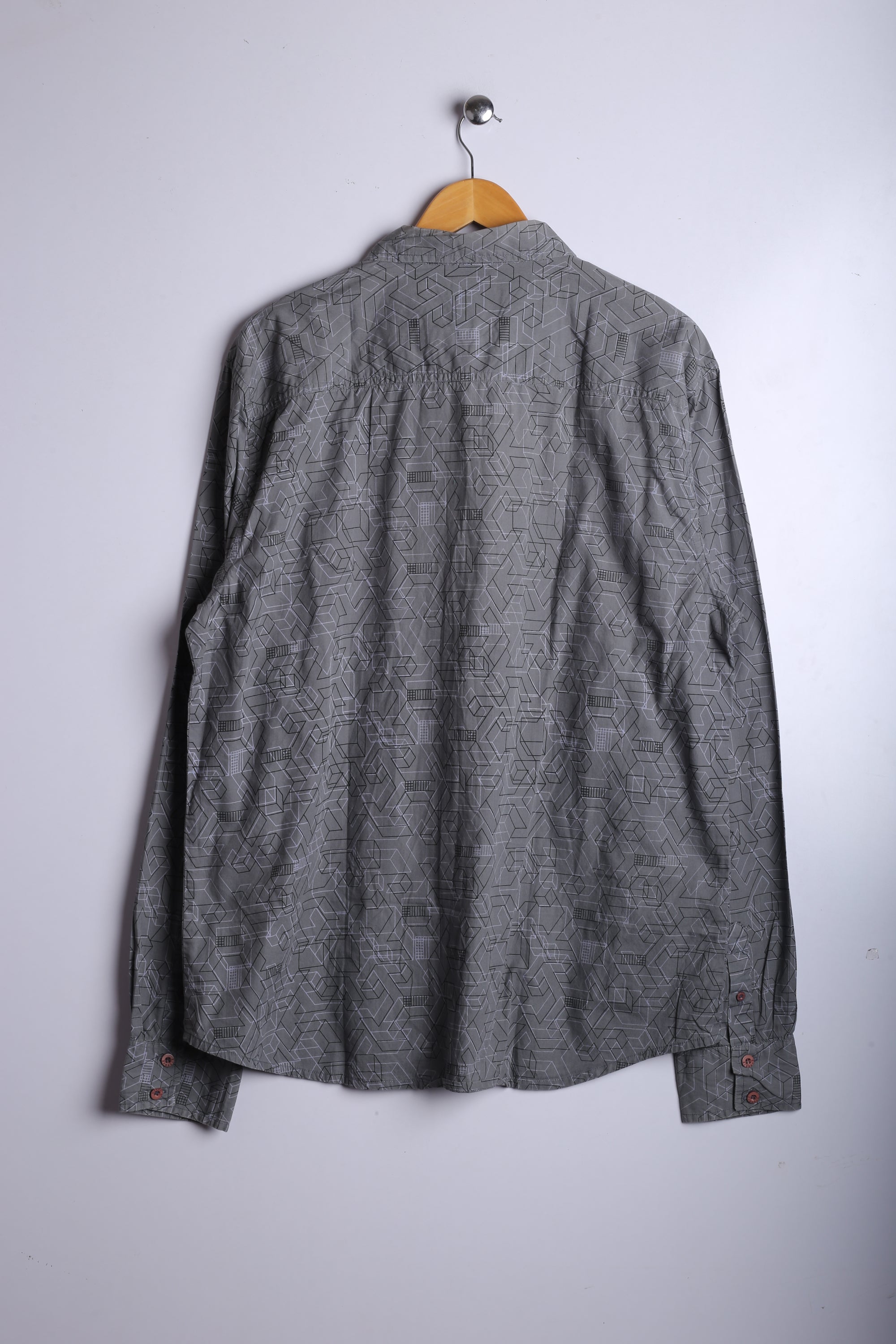 Vintage Ritchie Hawaiin Shirt Grey - Cotton