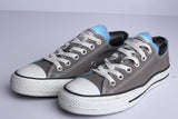Chuck Taylor All Star Low Grey/Blue Sneaker - (Condition Premium)