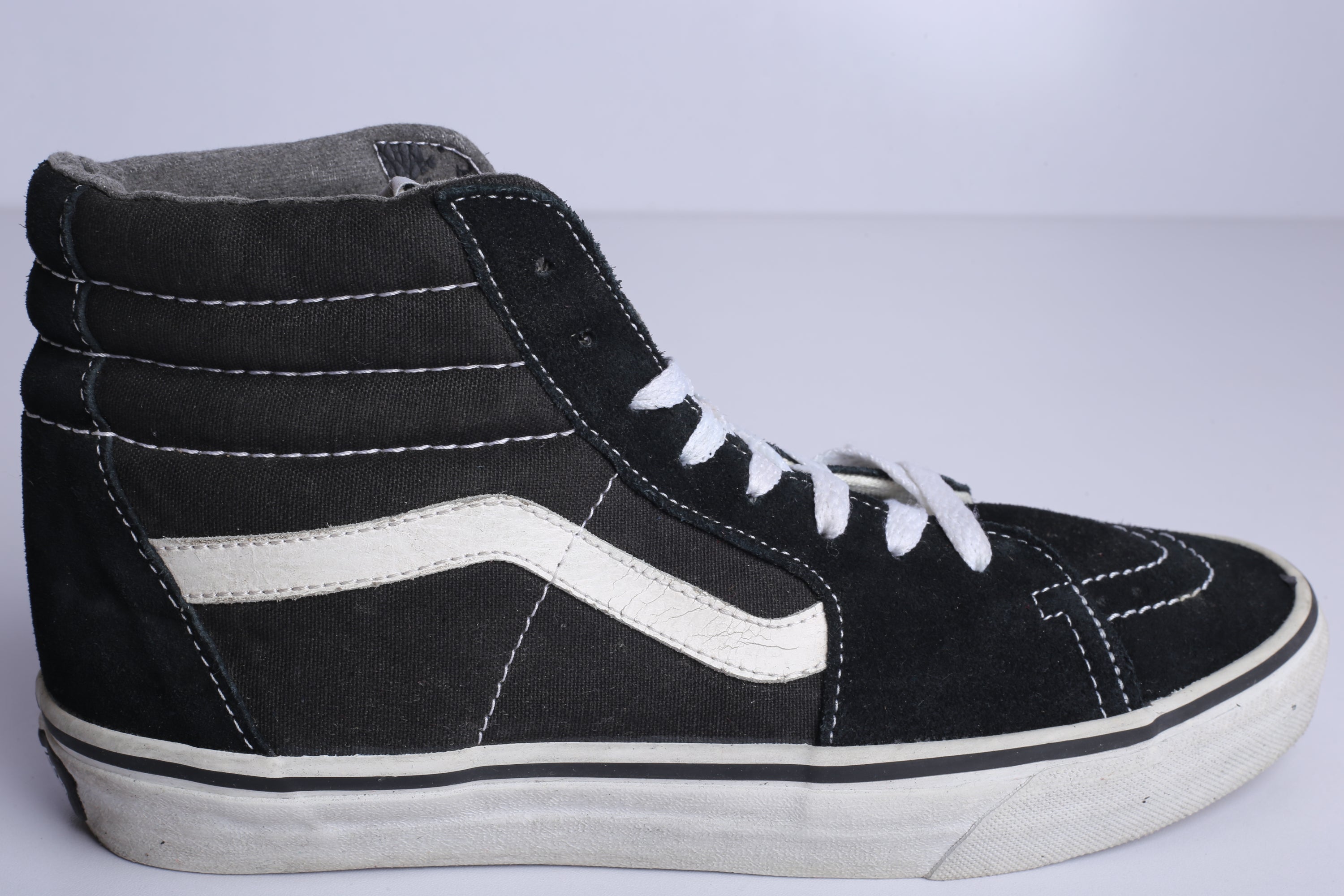 Vans Off the Wall Sk8 High Sneaker Black - (Condition Premium)