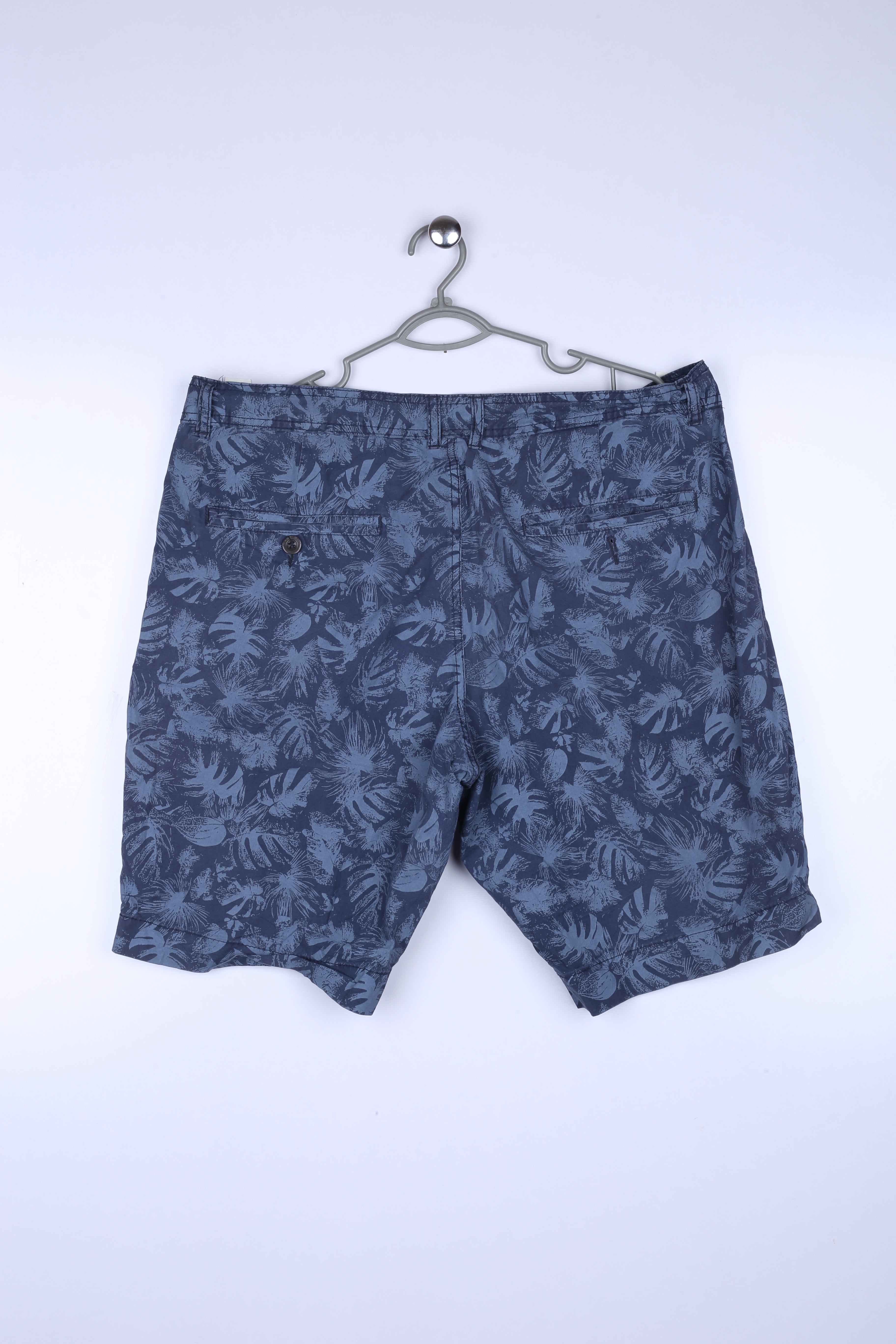 Vintage Hawaiin Shorts Navy X Larg