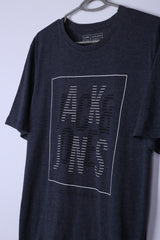 vintage  jack n jones Graphic Tee Grey Medium