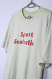Vintage Sports Scolastico Graphic Tee Tie Dye Large