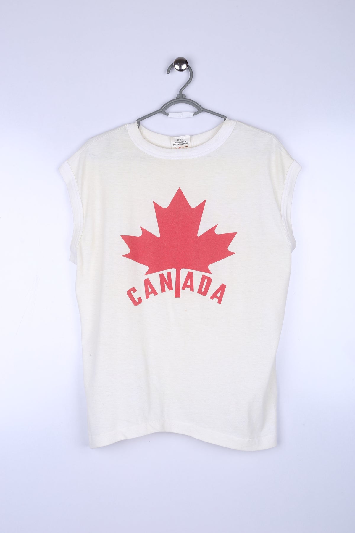 Vintage Canada Graphic Tee White Large