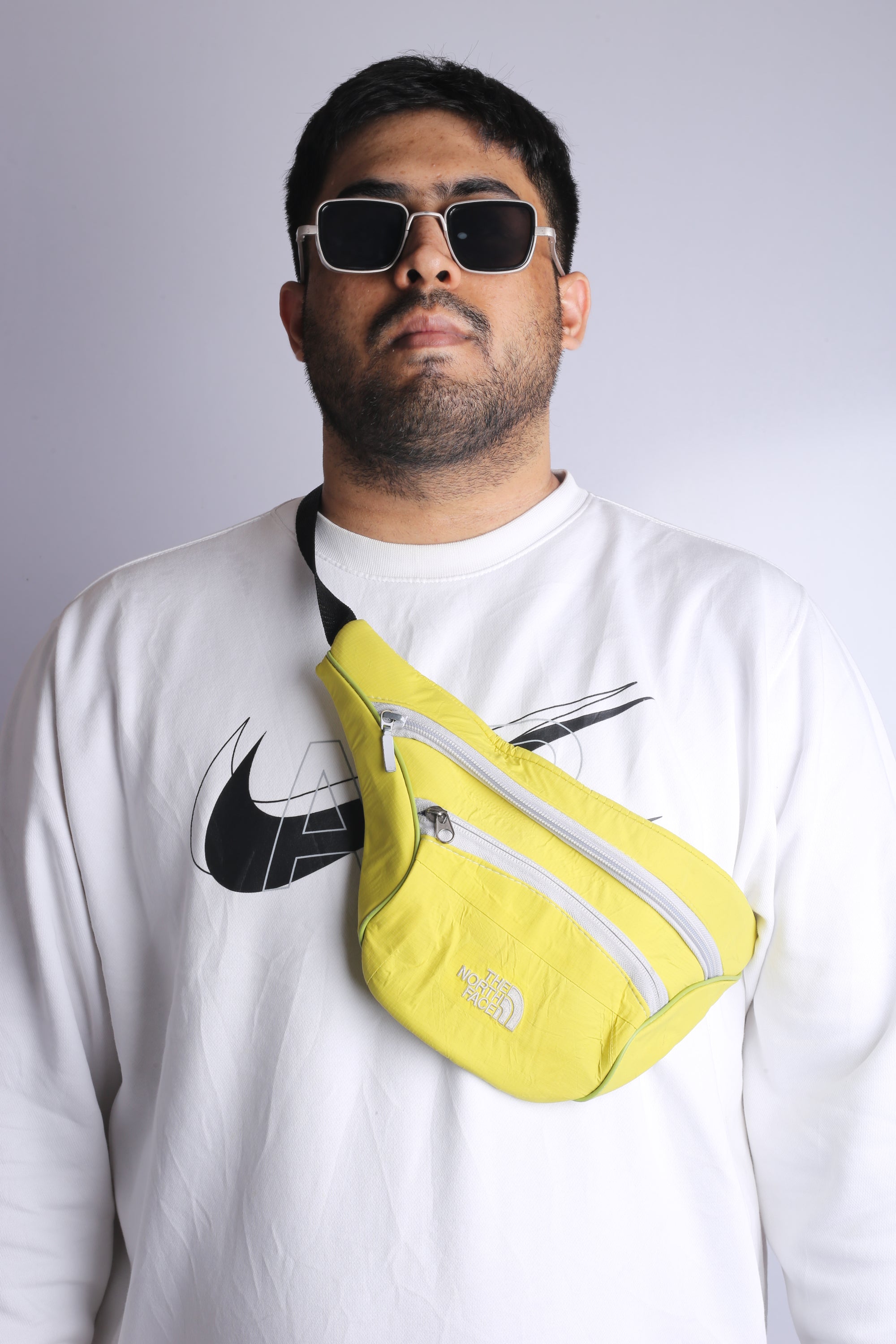 Vintage The North Face Re-Work Bag Yellow