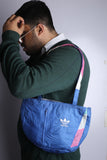 Vintage Adidas Re-Work Bag Blue/Pink