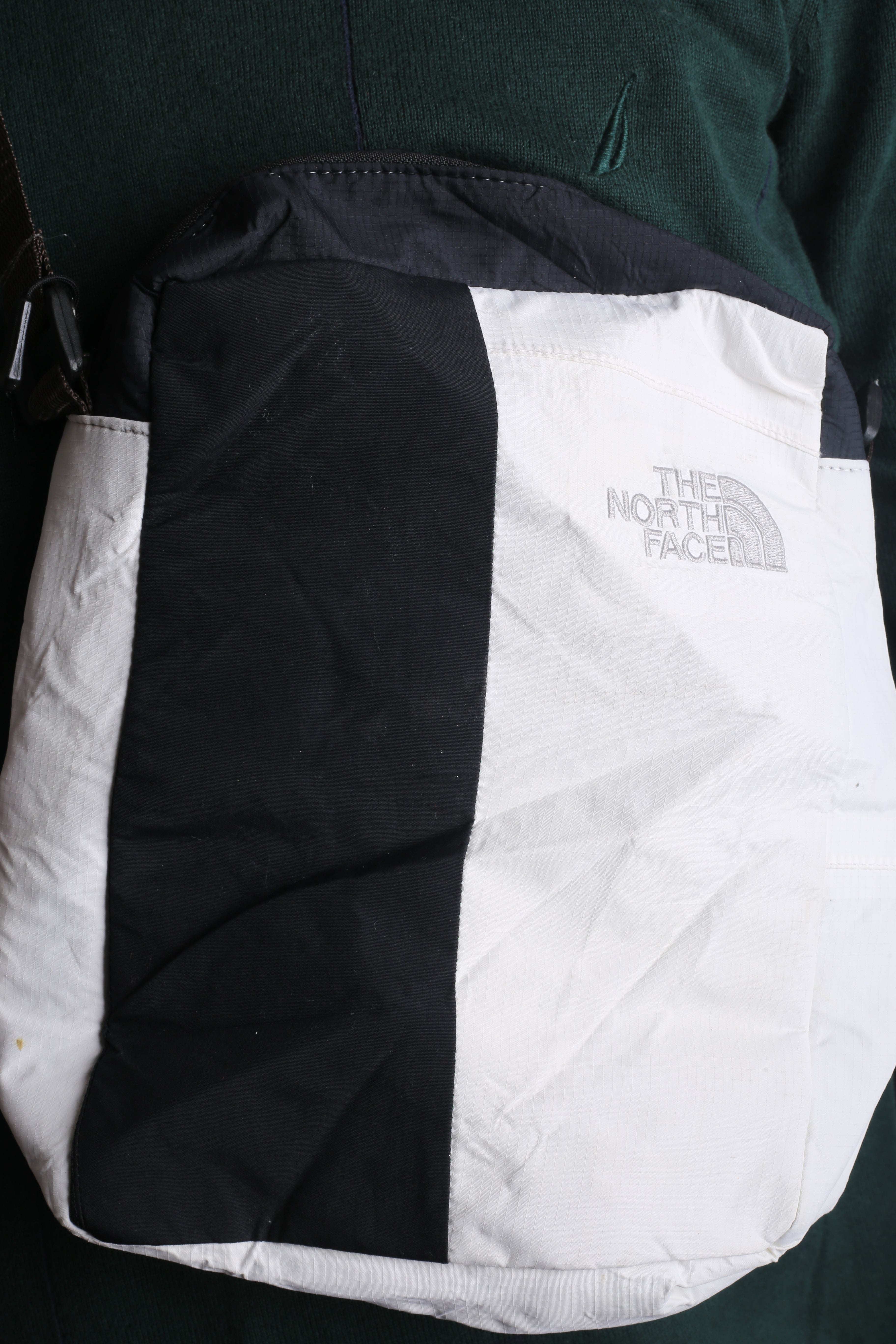 Vintage The North Face Re-Work Bag Black/White