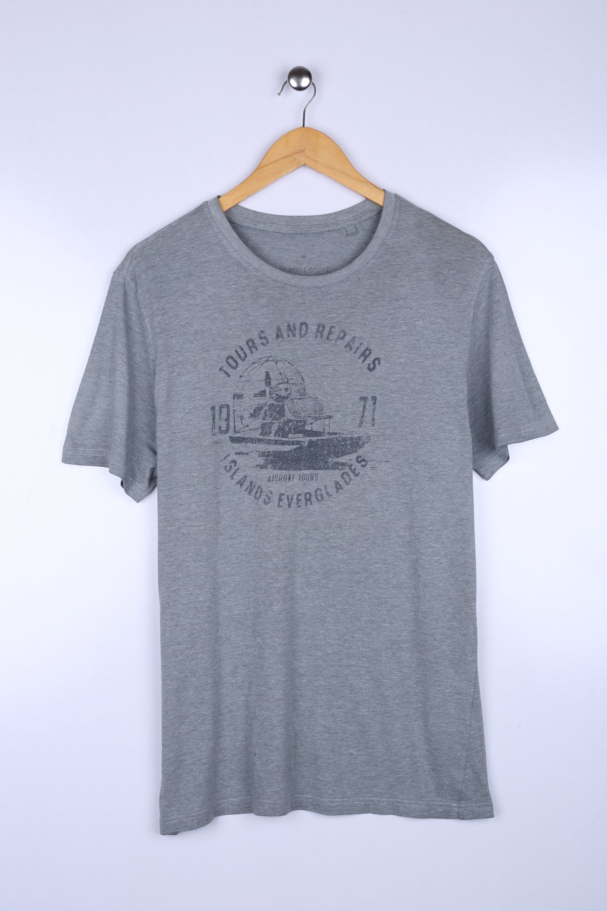 Vintage Tours Graphic Tee Grey