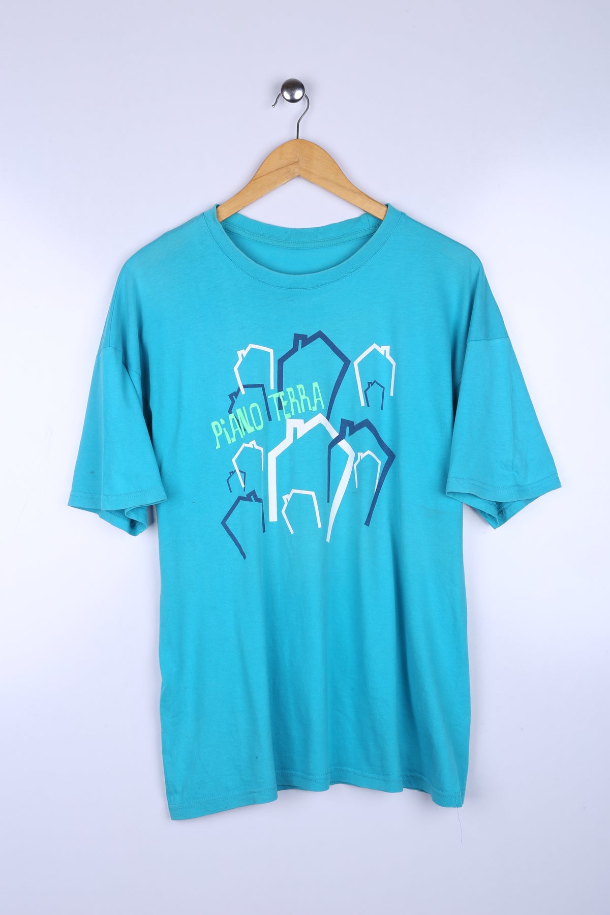 Vintage Piano Terra Tee Blue