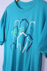 Vintage Piano Terra Tee Blue