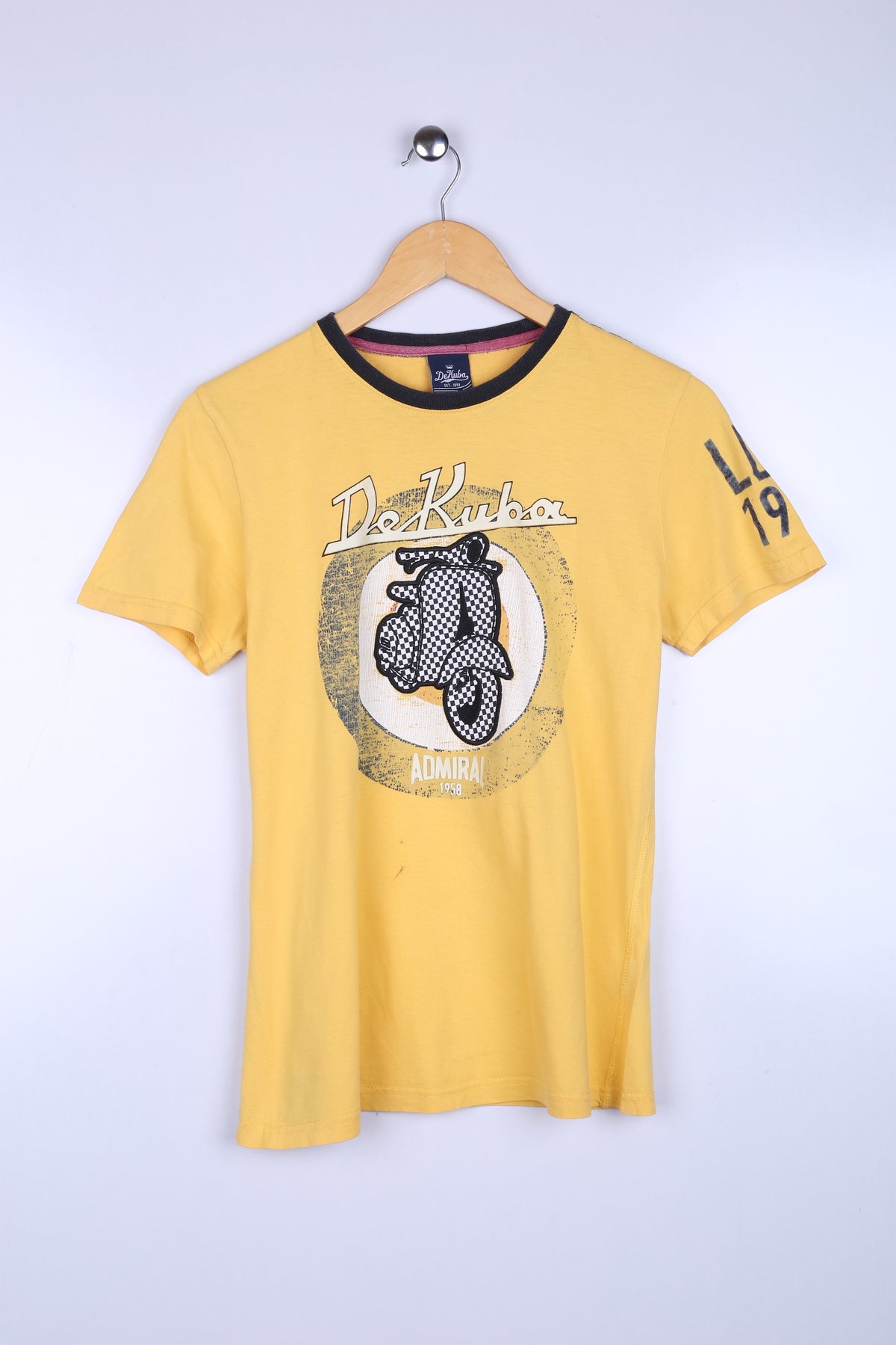 Vintage DeKuba Graphic Tee Yellow