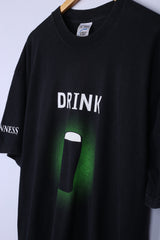 Vintage Guinness Graphic Tee Black