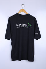 Vintage Guinness Graphic Tee Black