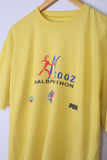 Vintage Puma Marathon Tee Yellow