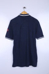 Vintage Napapijri Polo Navy