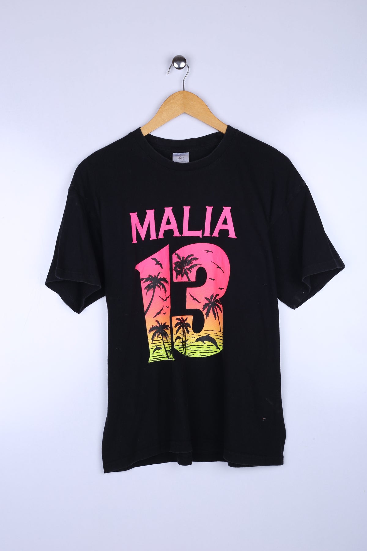 Vintage BC Malia Graphic Tee Black