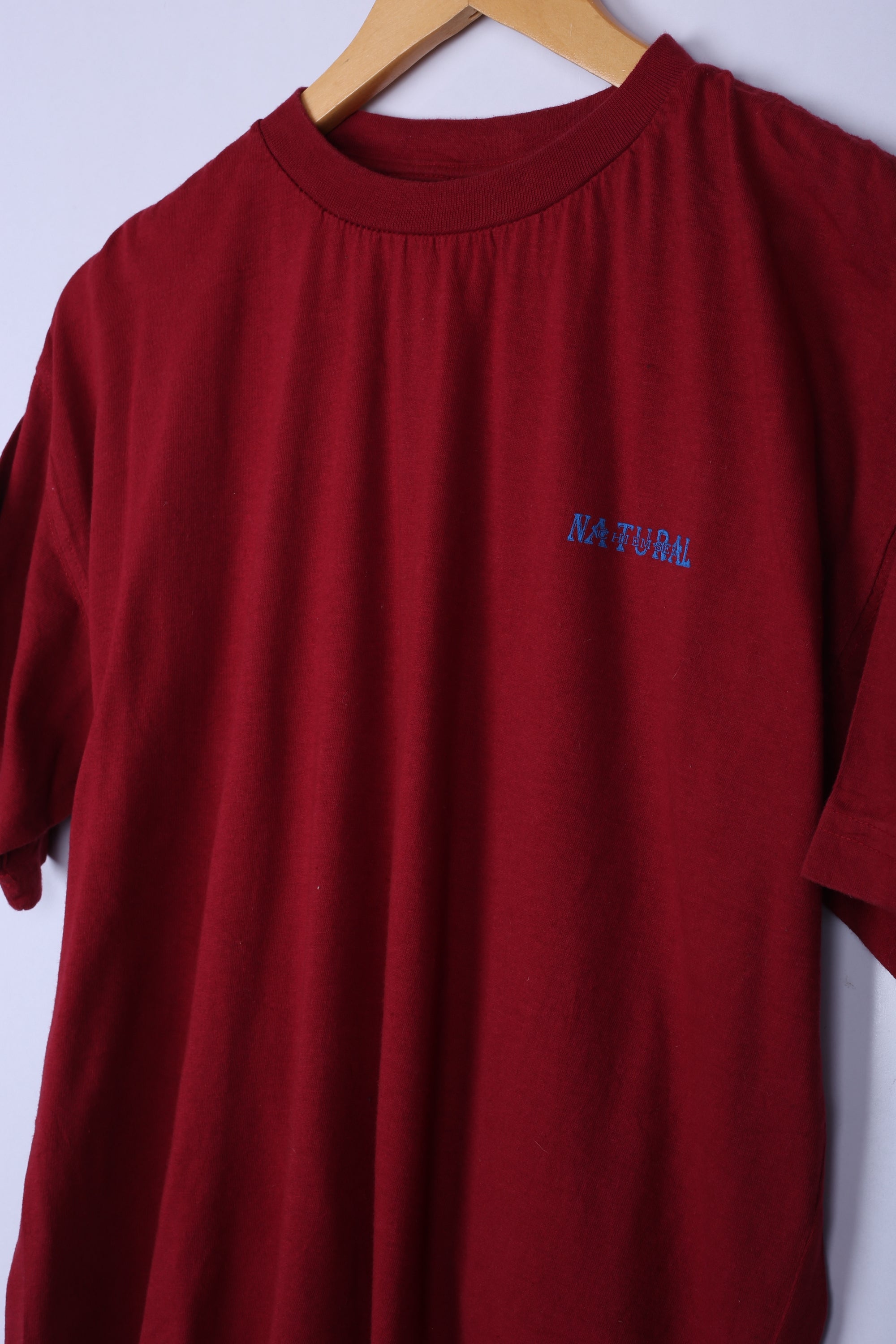 Vintage Natural Graphic Tee Red