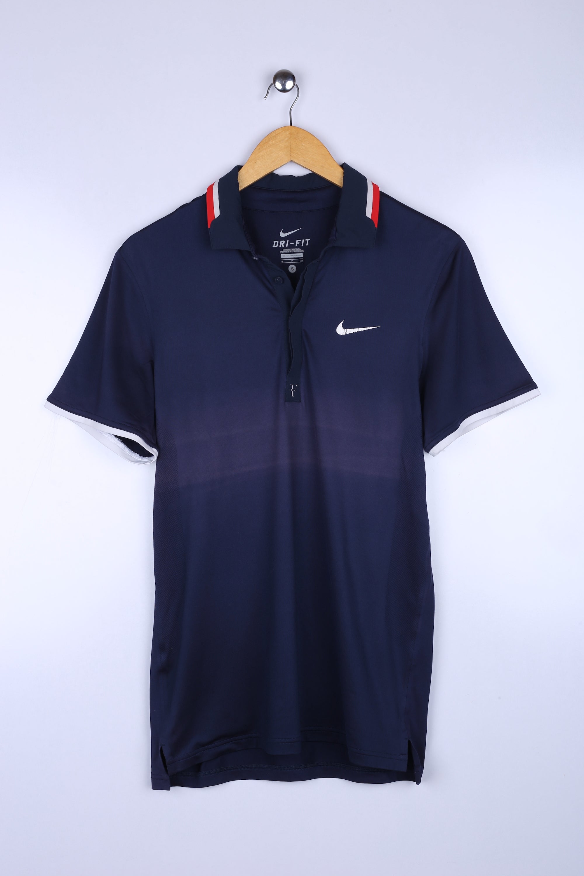 Vintage Nike x Roger Federer Polo Navy