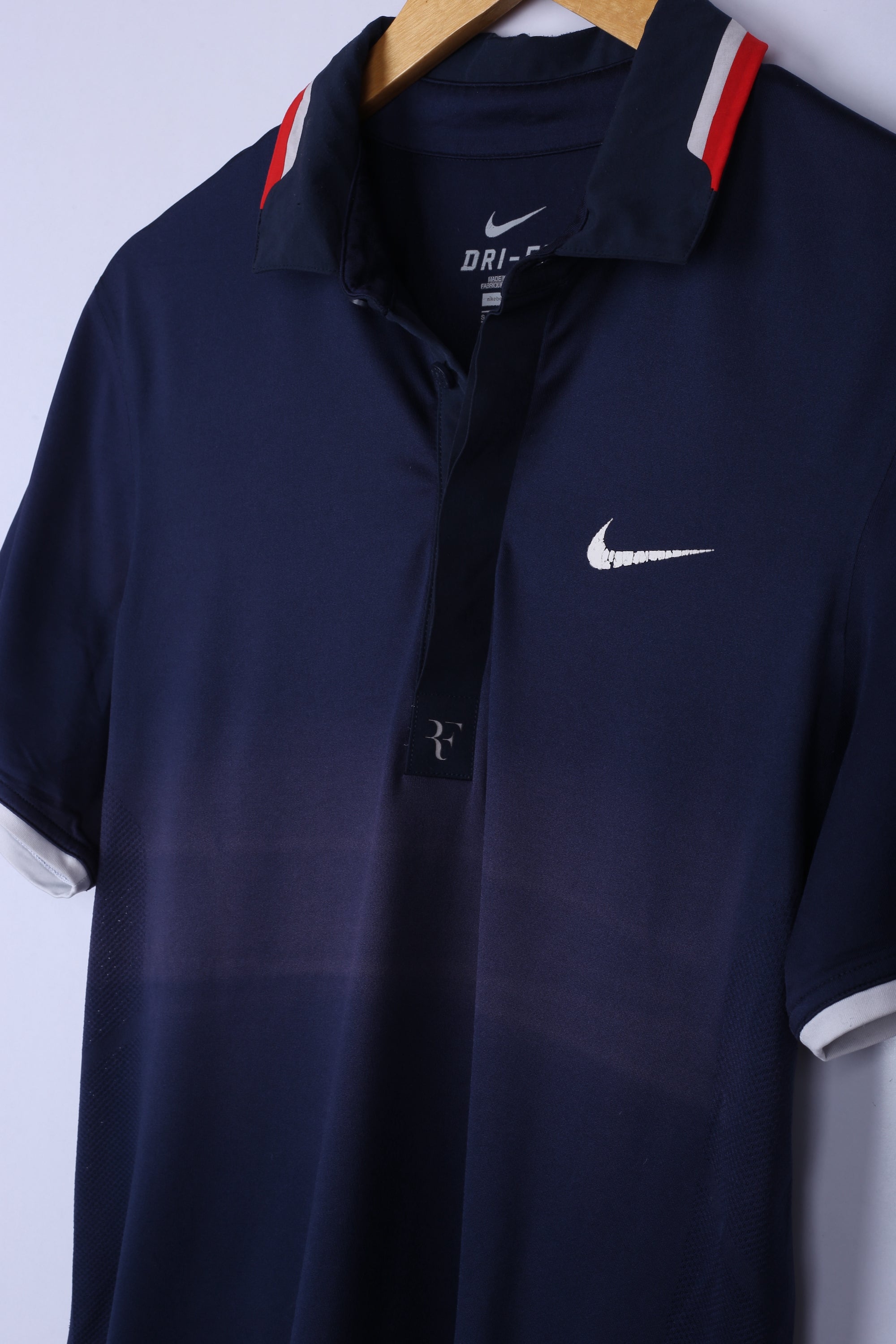 Vintage Nike x Roger Federer Polo Navy