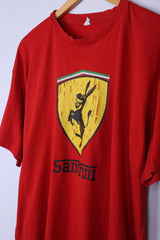 Vintage Sanitini Graphic Tee Red