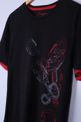 Vintage 00's Mammut Graphic Tee Black