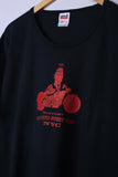 Vintage Third Street Crew Graphic Tee Black