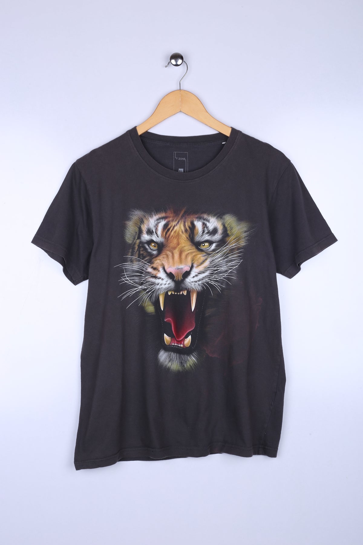 Vintage Beast Graphic Tee Black