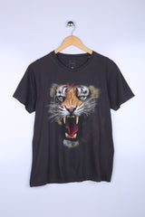 Vintage Beast Graphic Tee Black