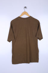 Vintage Alpine Club Graphic Tee Brown