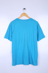 Vintage Much More Graphic Tee Blue