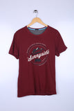 Vintage Sunny Side Graphic Tee Red