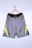 Vintage Under Armour Shorts Grey/Yellow