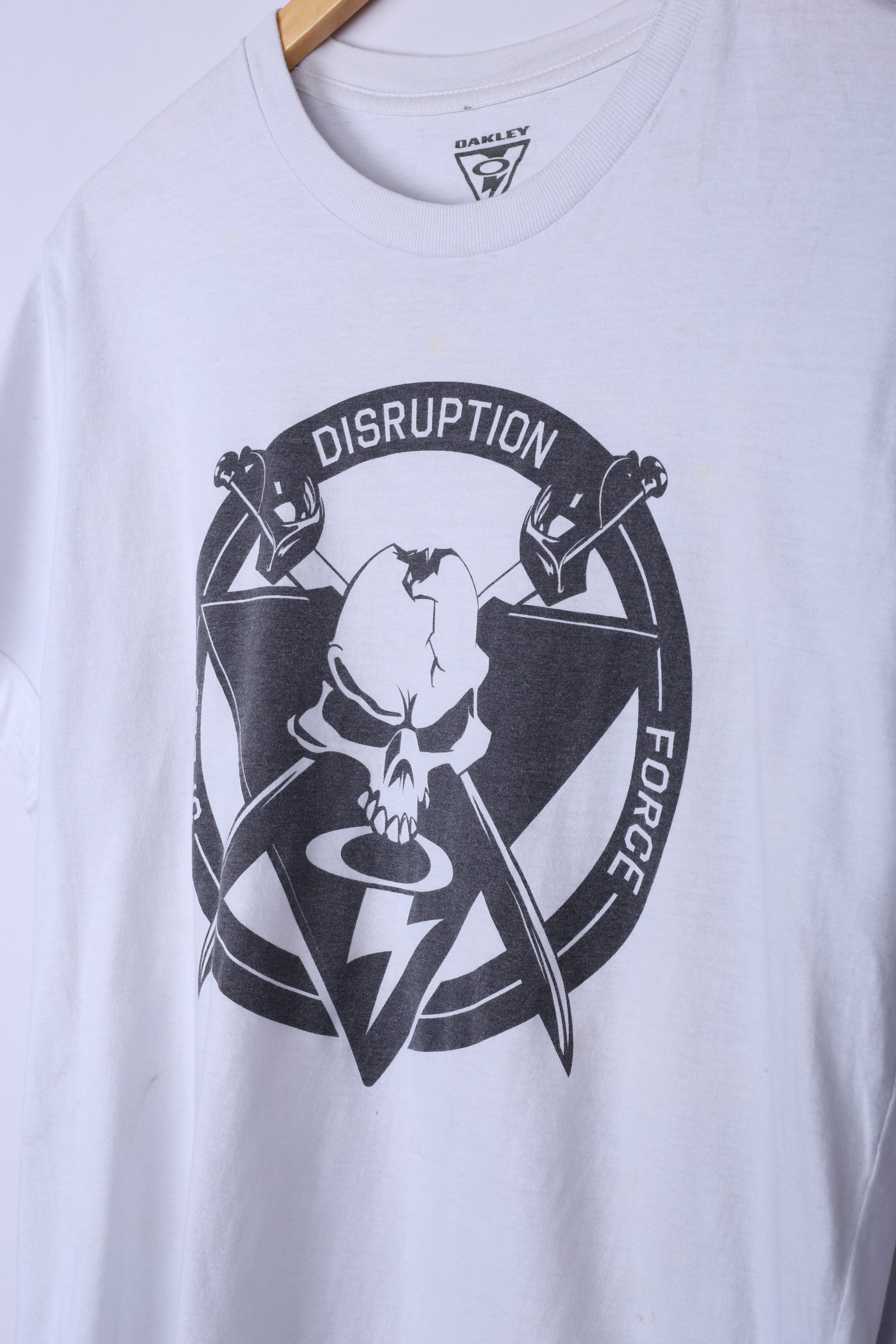 Vintage Disruption Force Tee White