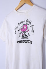 Vintage Gotte Graphic Tee White