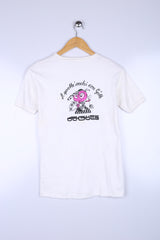 Vintage Gotte Graphic Tee White