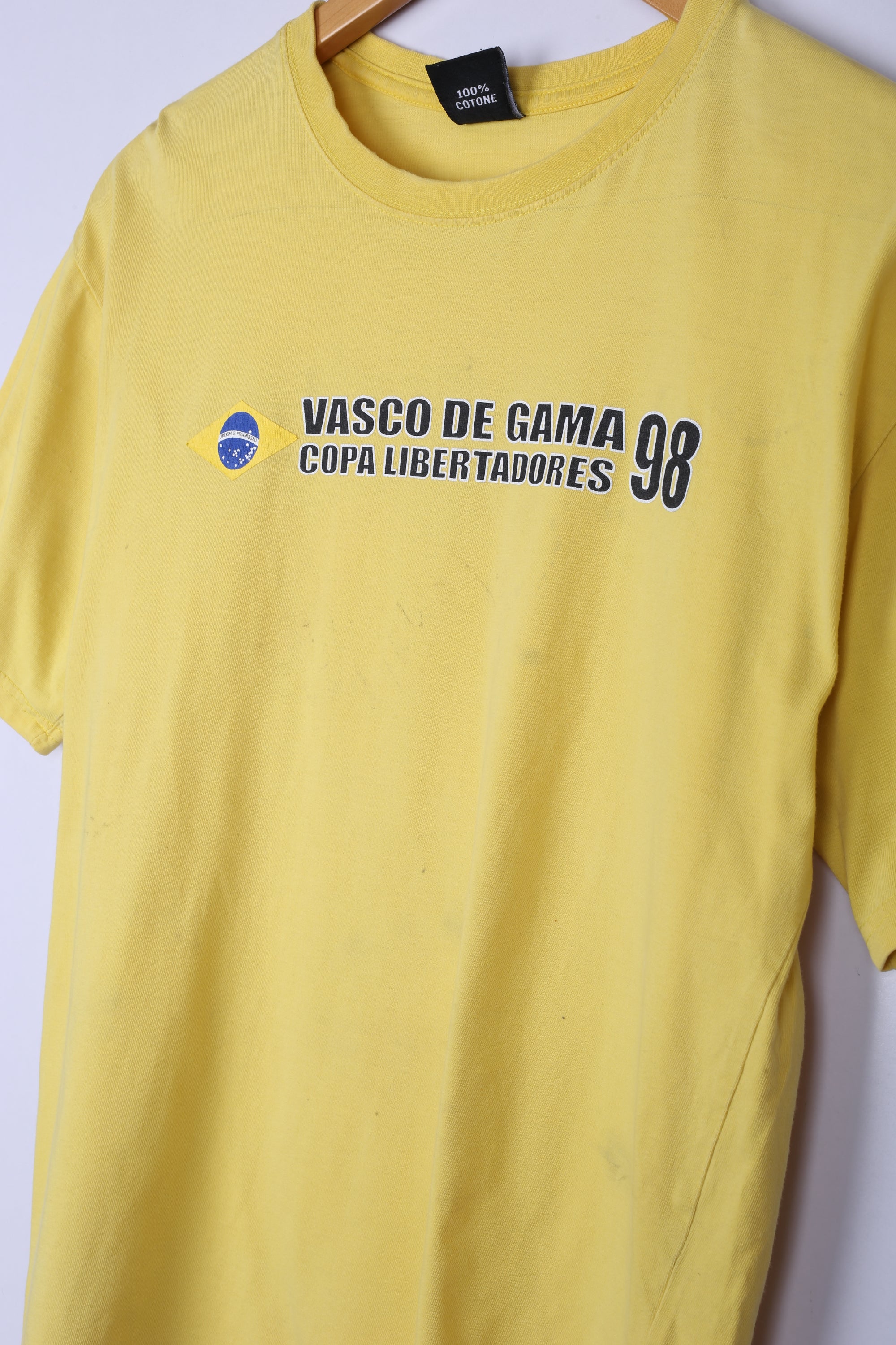 Vintage Brazil 98 WC Tee Yellow