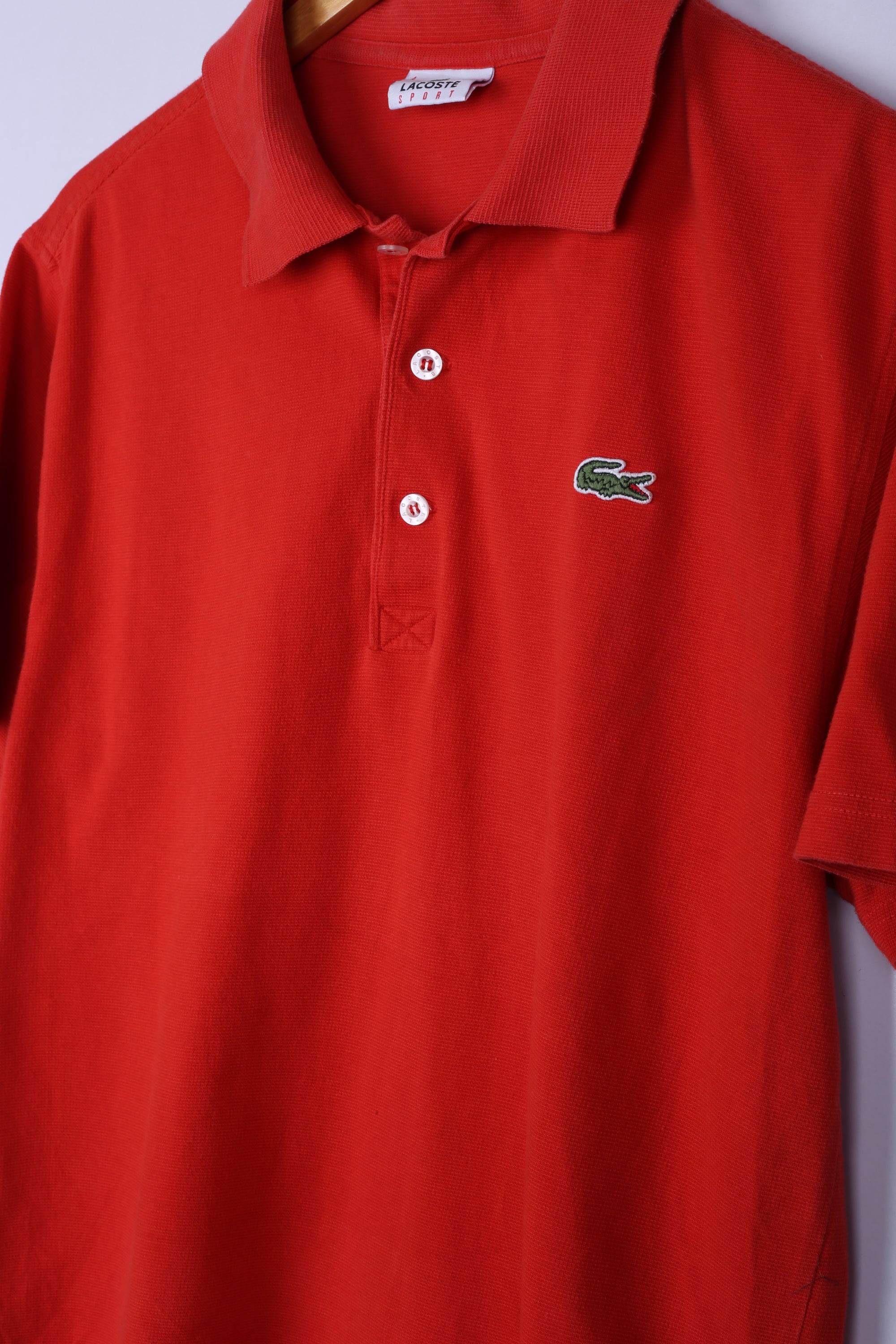 Vintage 90's Lacoste Polo Red