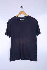 Vintage 90's Tommy Hilfiger Tee Navy