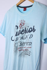 Vintage Superior Band Tee Sky Blue