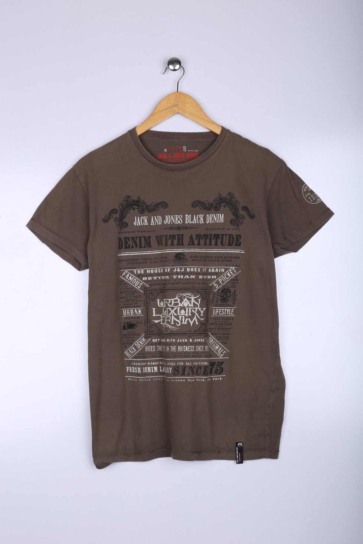 Vintage Jack & Jones Tee Brown