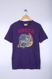 Vintage Rocco Graphic Tee Purple