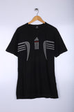 Vintage 90's Adidas Tee Black