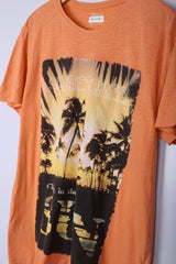 Vintage Jean Pascal Graphic Tee Peach