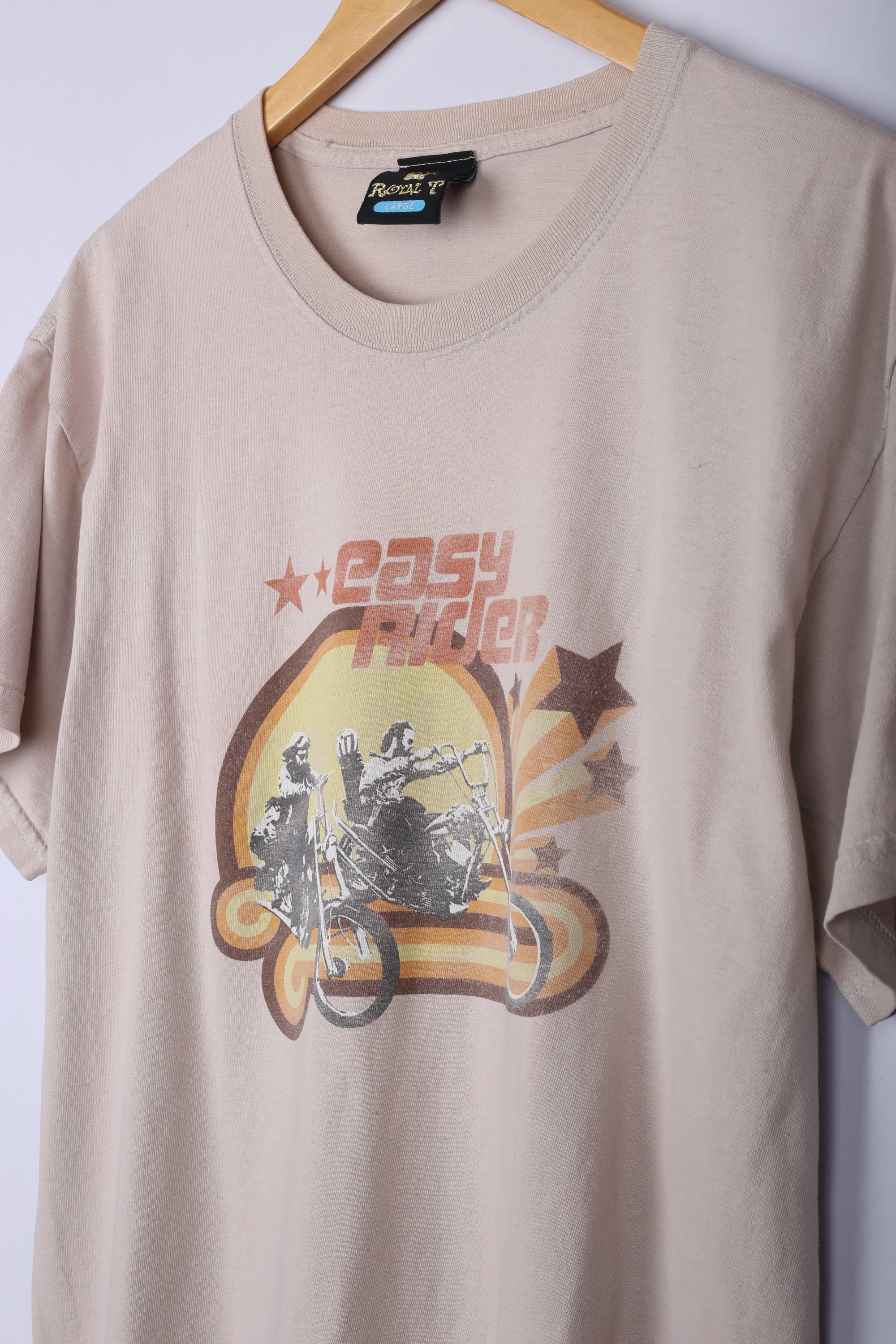 Vintage Easy Rider Graphic Tee Brown