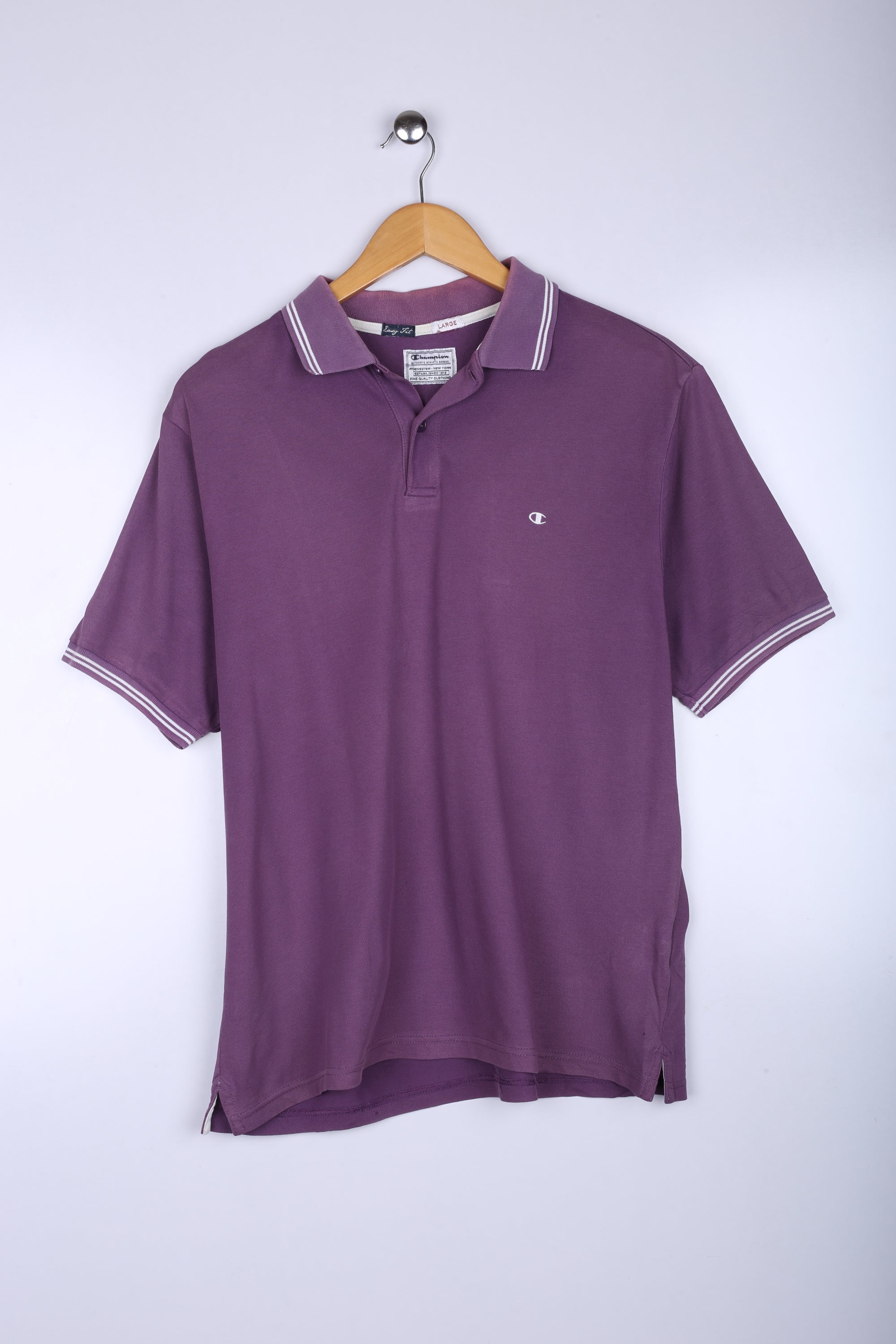 Vintage 90's Champion Polo Purple