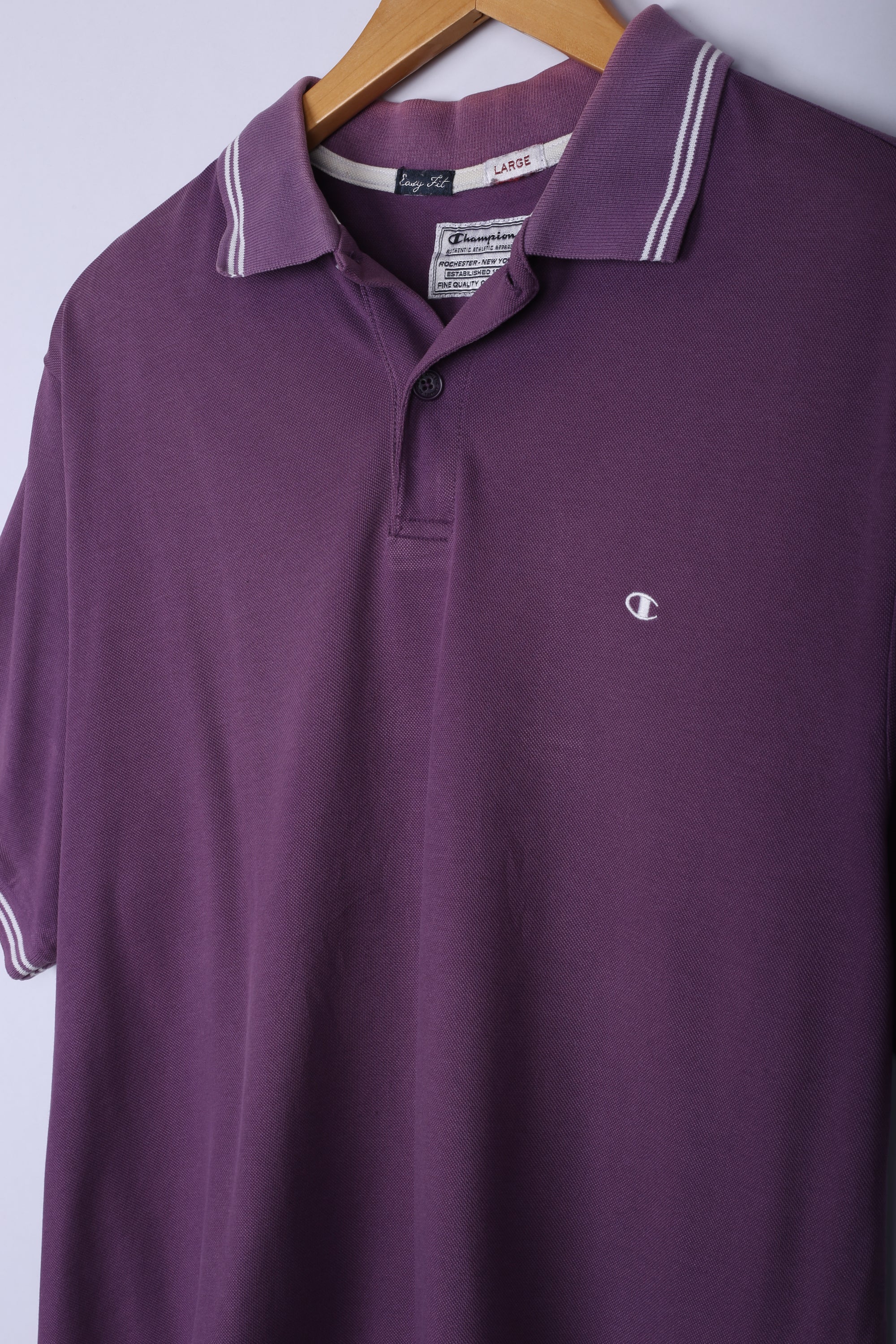 Vintage 90's Champion Polo Purple